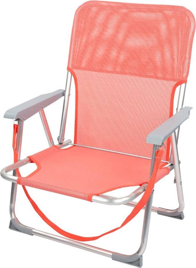 Strandstoel Opvouwbaar Campingstoel Vouwstoel Inklapbaar Oranje