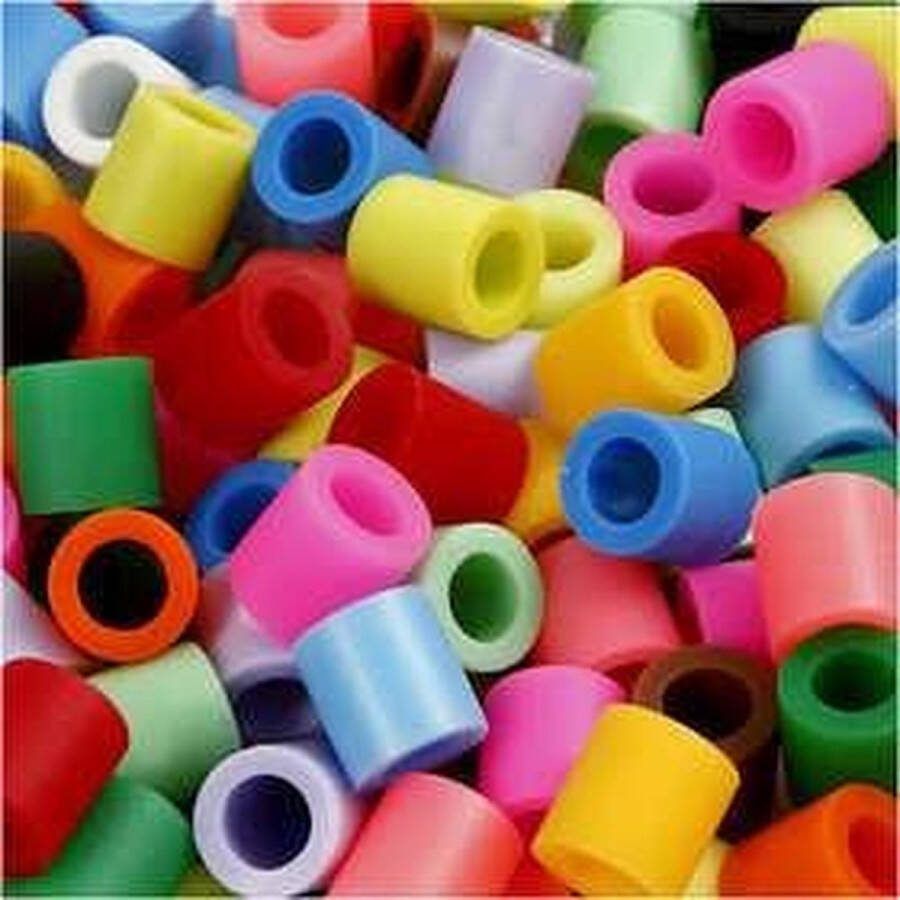 Nabbi Strijkkralen Fotokralen Extra Kleuren Kralen Voor Onderplaten En Sieraden 10x10mm Gatgrootte 5 5mm Jumbo 3200 stuks