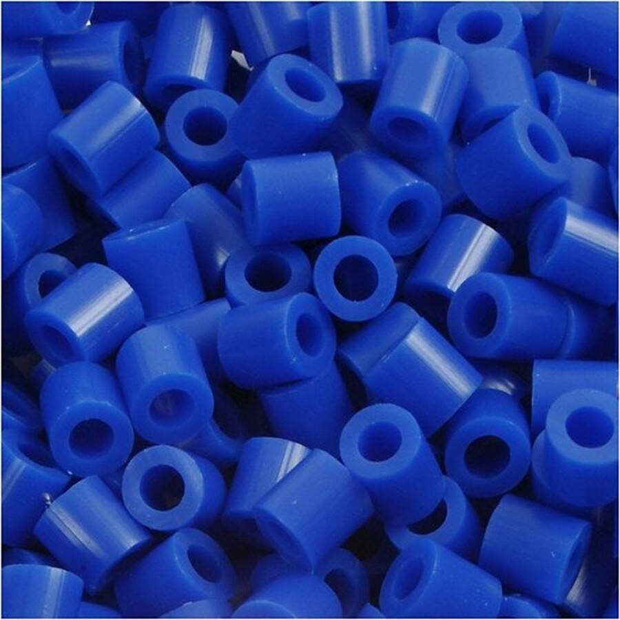 Strijkkralen Nabbi Kralen Voor Onderplaten En Sieraden Donkerblauw (32232) Medium Afm 5x5mm Gatgrootte 2 5 mm 1100 stuks