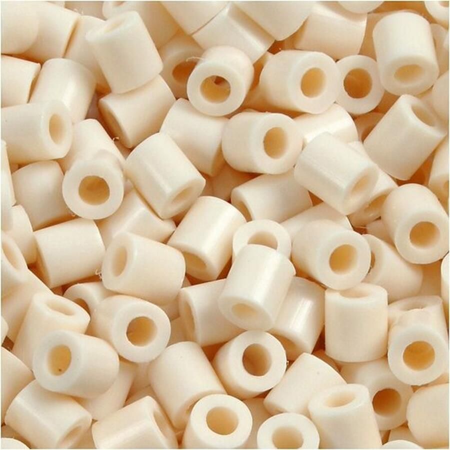 Strijkkralen Nabbi Kralen Voor Onderplaten En Sieraden Lichtbeige (32251) Medium Afm 5x5mm Gatgrootte 2 5 mm 6000 stuks