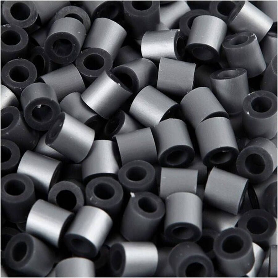 Strijkkralen Nabbi Kralen Voor Onderplaten En Sieraden Zilver (32262) Medium Afm 5x5mm Gatgrootte 2 5 mm 1100 stuks