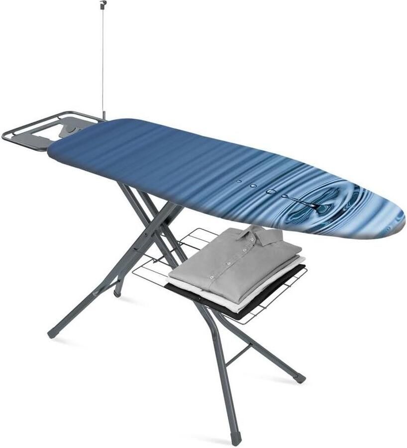 Strijkplank 122x43 cm Geschikt voor strijkijzers Duurzaam materiaal Eenvoudig op te bergen