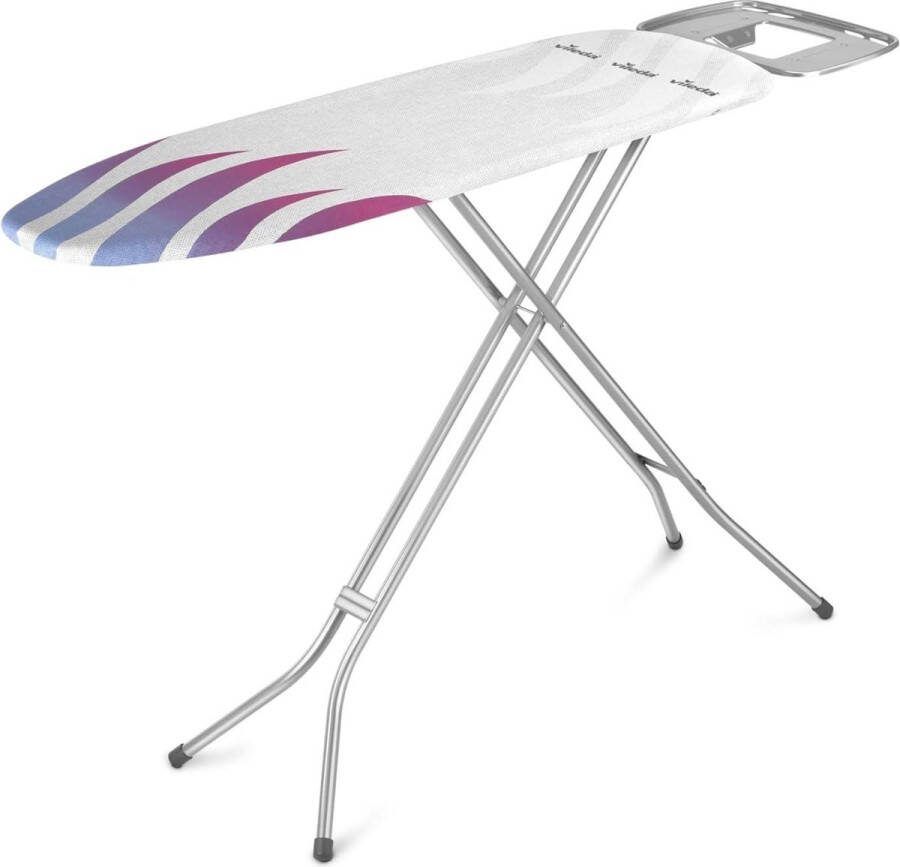 Strijkplank met snel- en druppelfunctie XXL 120 x 38 cm in hoogte verstelbaar 76-96 cm