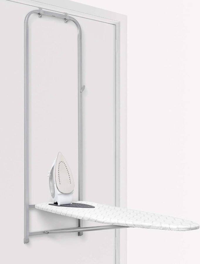 Strijkplank opslagruimte siliconen grijs 33x110 cm Muur Deur Kast 5x133x385 cm