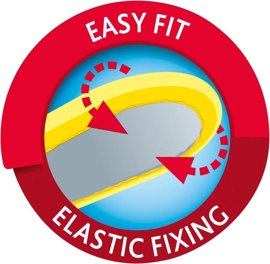 Strijkplankhoes Perfect Fit Elastische blauw naspansysteem Strijkplankhoes