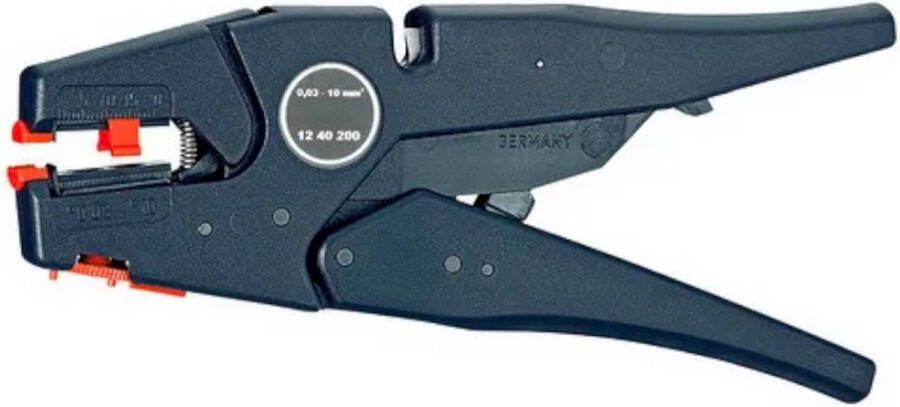 Knipex Striptang Automatisch 0.03-10mm² 200mm Zwart