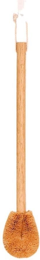 Stuks houten wc toiletborstels Toilet badkameraccessoires wc-borstels Borstelharen van natuurlijke vezels en kokosmengsel hoogwaardige toiletborstel