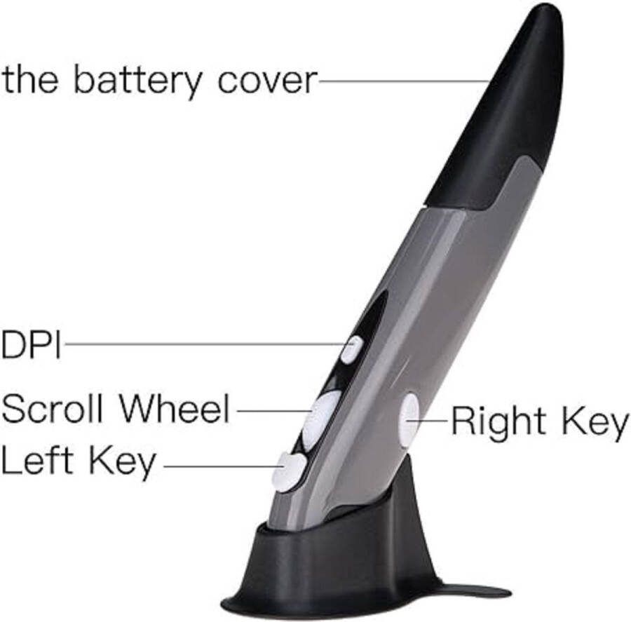 Stylus voor computer Pocket Mouse Custom Innovative Wireless Vertical Mouse