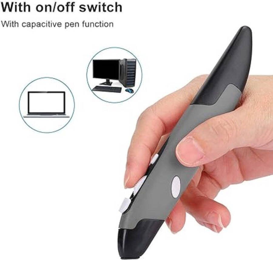 Stylus voor computer Pocket Mouse Custom Innovative Wireless Vertical Mouse