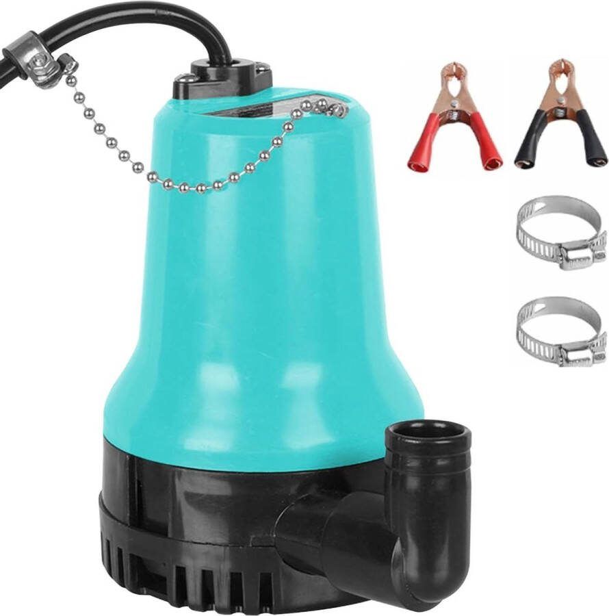 Submersible Water Pump Dirty Water Pump 12V 65W 3000L H with Clamp Aquarium Pump for Gardens Pond Fountain