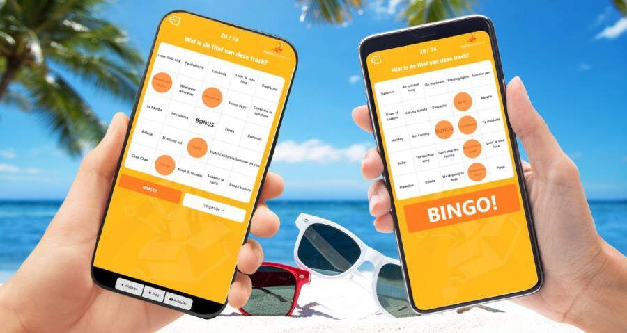 Summer Hits Music Bingo Muziek Bingo Digitale Spellenbox