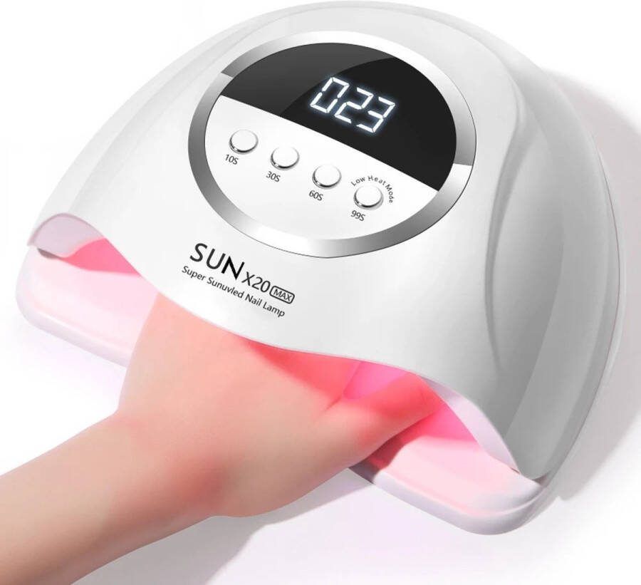 Sun X20 Max Nageldroger Nagellamp 320 Watt Lage Hitte Modus