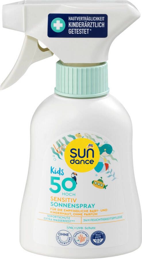 SUNDANCE zonnebrand spray Kids sensitive SPF 50 200 ml