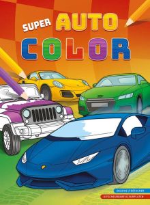 Deltas Super auto kleurboek