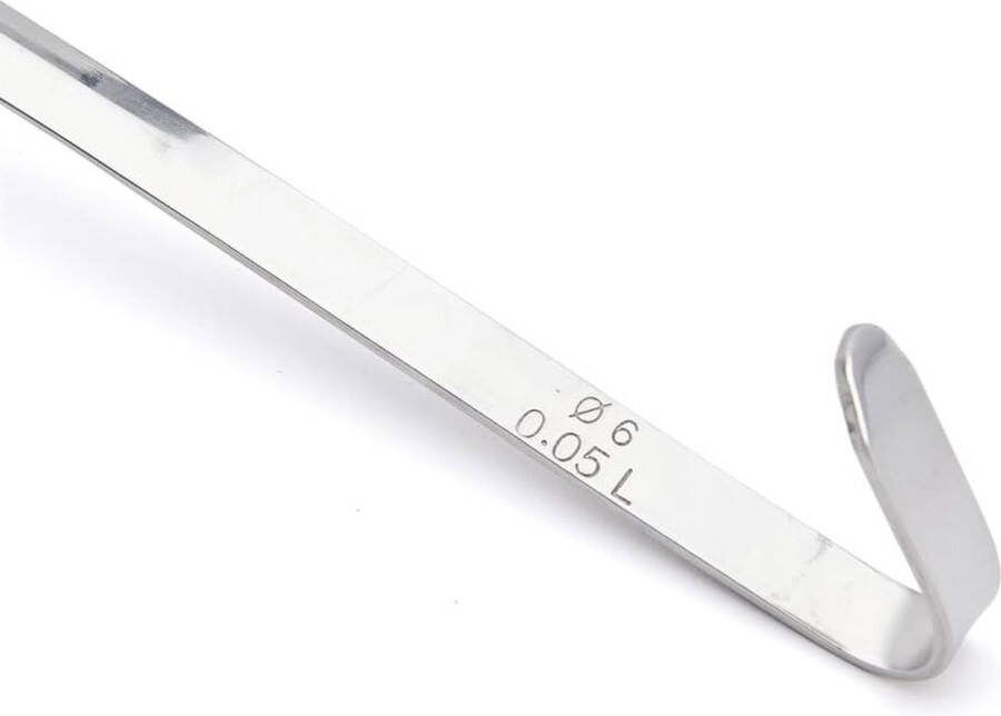 Superior Quality Serie 3130.06 pollepel Ø 6 cm 33 5 cm lengte roestvrij staal