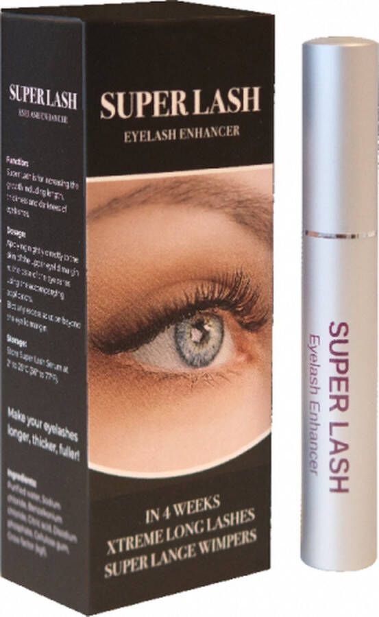 Superlash WimperSerum van Ecuri Super Lash Wimper groeimiddel Wimper groei serum