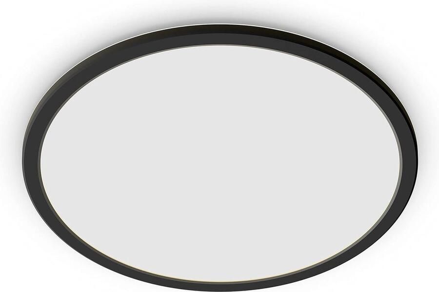 Superslim Badkamerverlichting Zwart Warmwit Licht 18 W Dimbaar Spatwaterdicht LED-lamp
