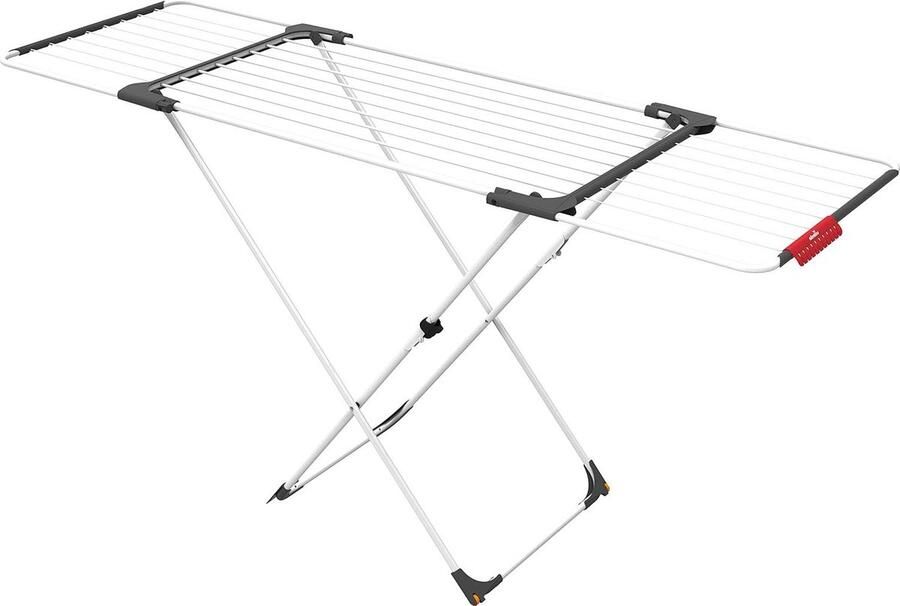 Surprise wasrek wit Vileda staal aluminium 62 x 125 x 133 cm