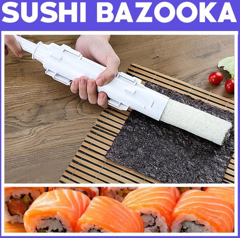 Sushi bazooka Zelf sushi maken Sushi maker Sushirol maker