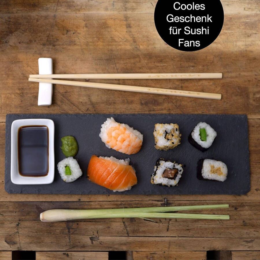 Sushi Gerechten Set Eetstokjes Dienblad Aziatische Gerechten Set
