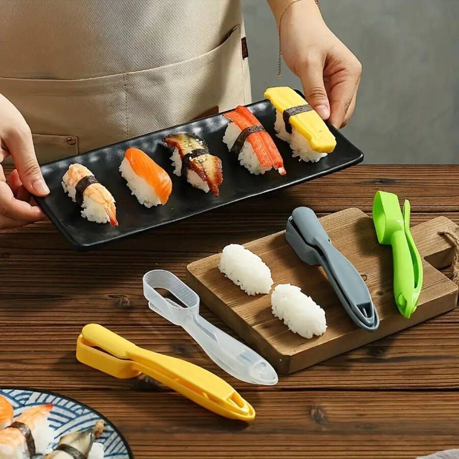 Sushi maker nigiri vorm Rijst lepel set van 4