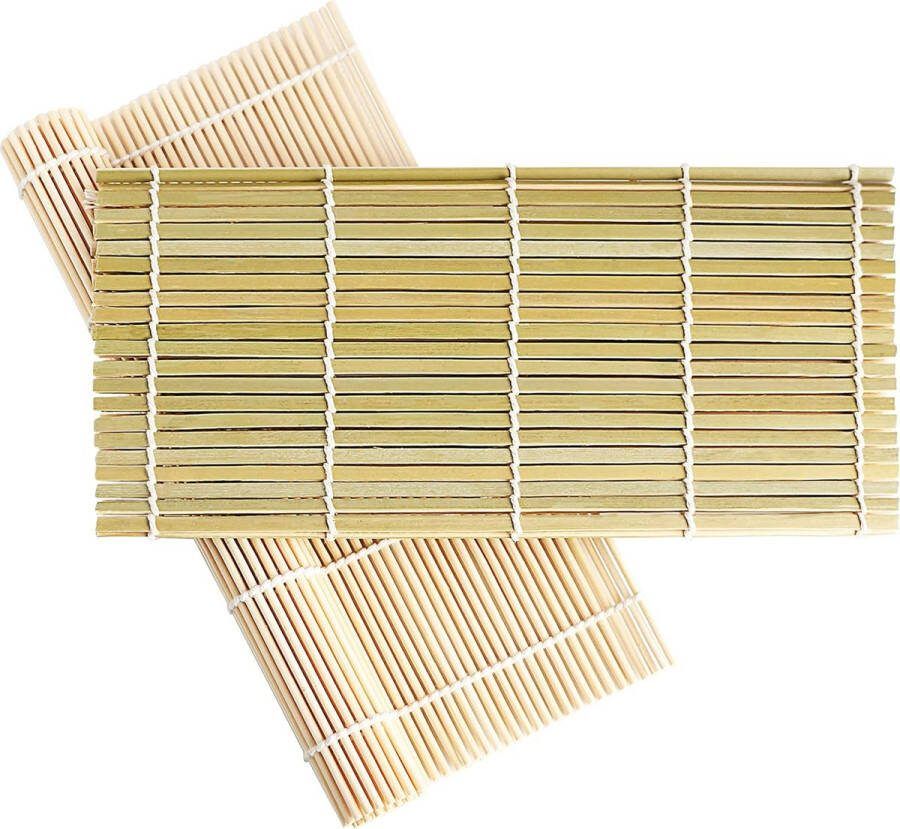 Sushi Rolling Mats 2pcs Sushi Maker Geschikt Beginner en Ervaren