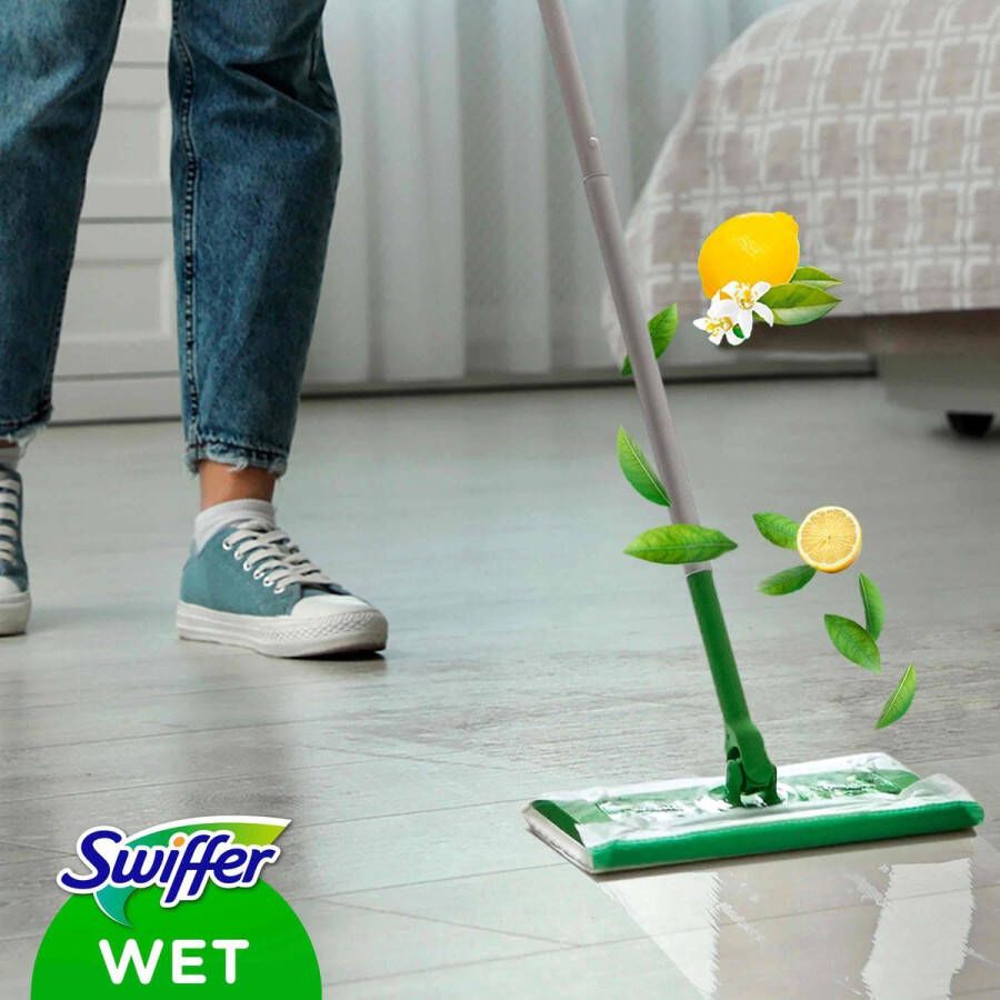 Swiffer Vochtige Vloerdoekjes Vloerreiniger Natte vloerdoekjes 24 stuks