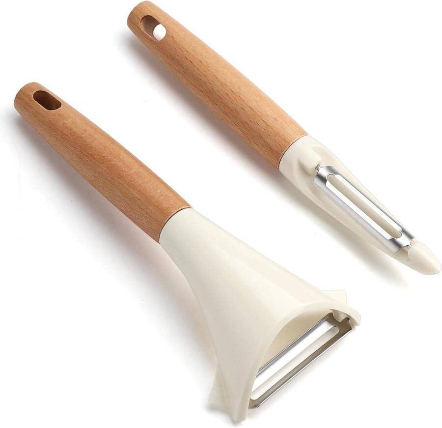 Swivel RVS Dunschillers Set van 2 Voor Groente Wortel Fruit Keuken Gereedschap