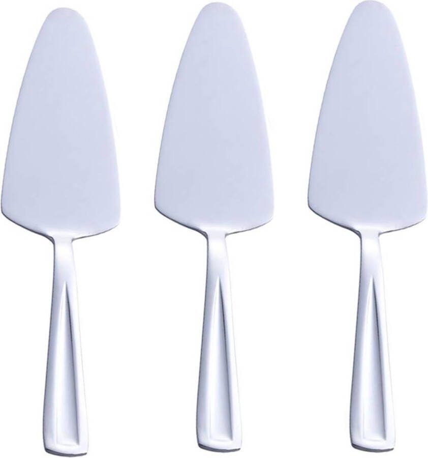 Taartschep 9 25 inch roestvrijstalen pizzaservies set van 3 vaatwasmachinebestendig
