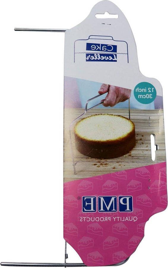 Taartsnijder 12 Cake Leveller Zilver Nauwkeurig Taarten Snijden