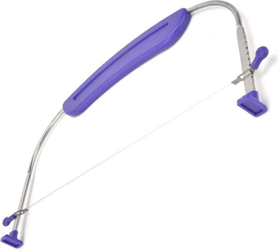 Taartsnijder Verstelbare Cake Cutter Leveler Rvs Cake Leveler Anti-Slip Handvat Taart Snijden Bakken Tool Bakkerij