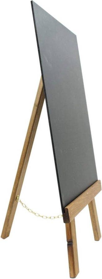 Table Top Krijtbord en Easel van Hout Donker Eik Krijtborden UK