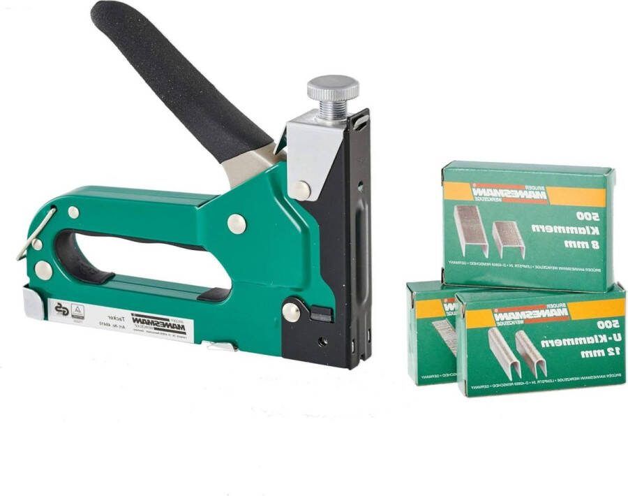 Tacker in plastic koffer Brüder M48410