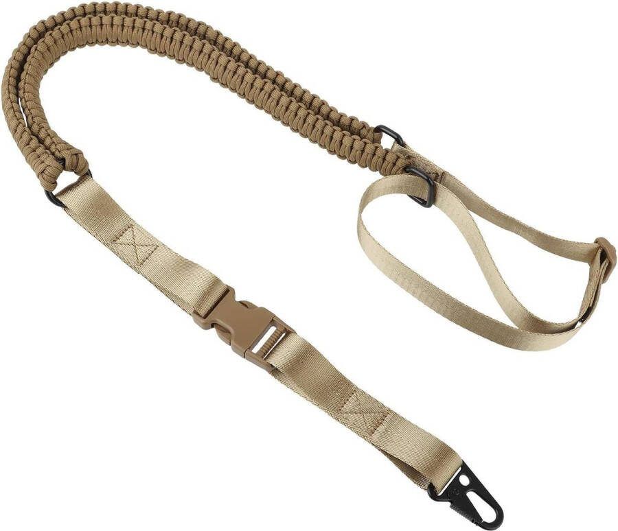 Tactical Rifle Sling Adjustable Paracord Nylon Webbing Outdoor Hunting Sling