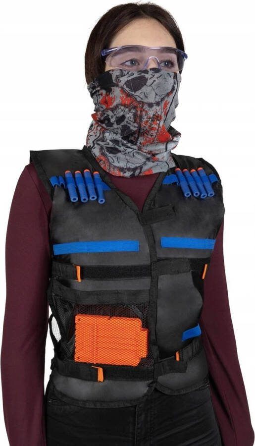 Tactisch vest + accessoires Geschikt voor Nerf Dartwerpers Speelgoed Blaster Schietspeelgoed 45 delig