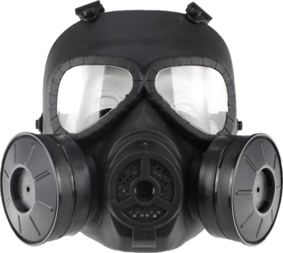 Tactische M04 Spelmasker met Dubbele Ventilator Airsoft Paintbal Bescherming Gear