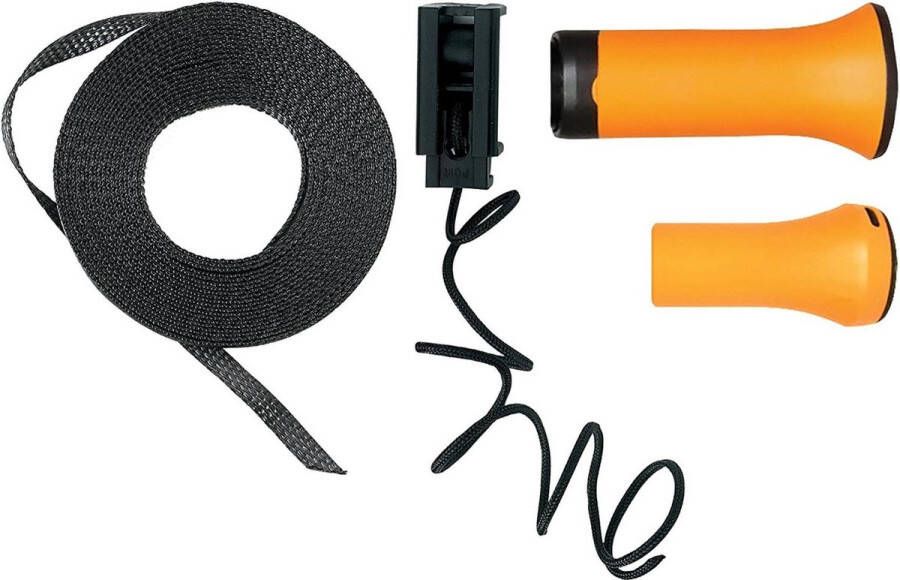 Takkenschaar telescopische Reservehandgrepen koord bypass-snoeigiraffe UPX86 zwart-oranje. takkenschaar telescopische