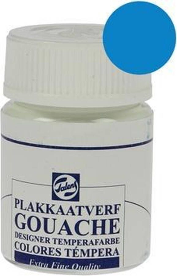 Talens Plakkaatverf Extra Fijn ceruleumblauw (phtalo)