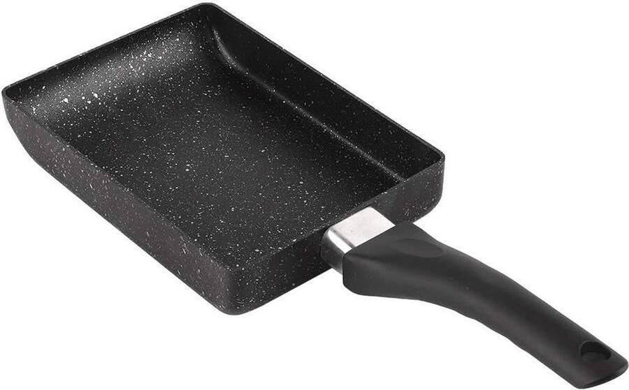 Tamagoyaki Omelet Pan Aluminium Rechthoekige Steelpan Voor Het Maken Van Omeletten Pannenkoeken