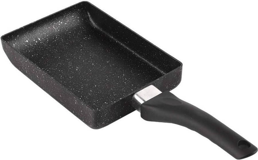 Tamagoyaki Omelet Pan Rechthoekige Aluminium Steelpan voor Japanse Omeletten