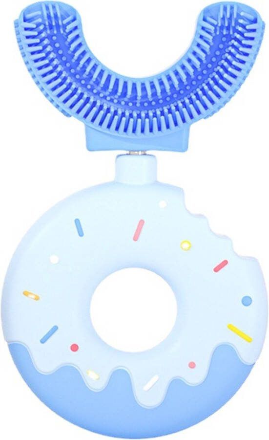 Tandenborstel baby Tandenborstel kind Tandenborstel peuter baby tandenborstel u vorm baby tandenborstel bijtring U-vorm siliconen bpa free 2 tot 7 jaar