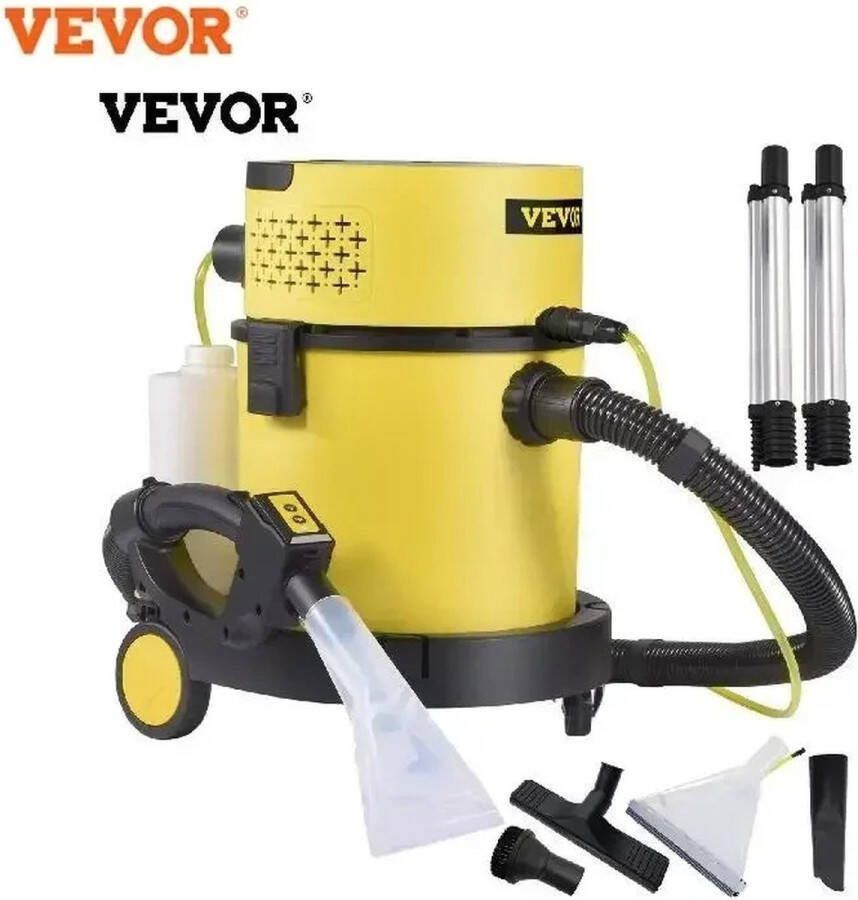 Tapijtreiniger stofzuiger met Sproeiertechnologie 4 in 1 Wet&Dry stofzuiger Tapijtreiniger Vlekkenreiniger Zetelreiniger Bank & Meubel Reiniger Tapijt Apparaat Meubelreiniger Haarverwijderaar Stofzuiger Dierenharen