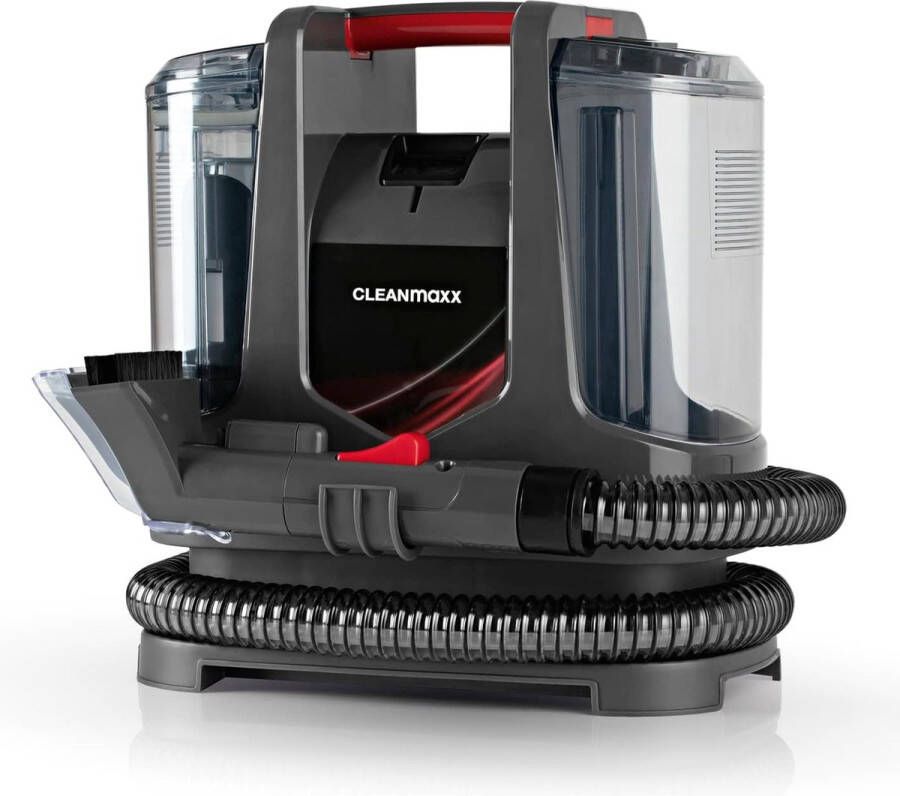 Tapijtreiniger Upholstery & Carpet Cleaner Washing Vacuum Cleaner |Wet Vacuum Cleaner voor grondige reiniging Reinigt effectief bekleding tapijten & autostoelen [antraciet rood]