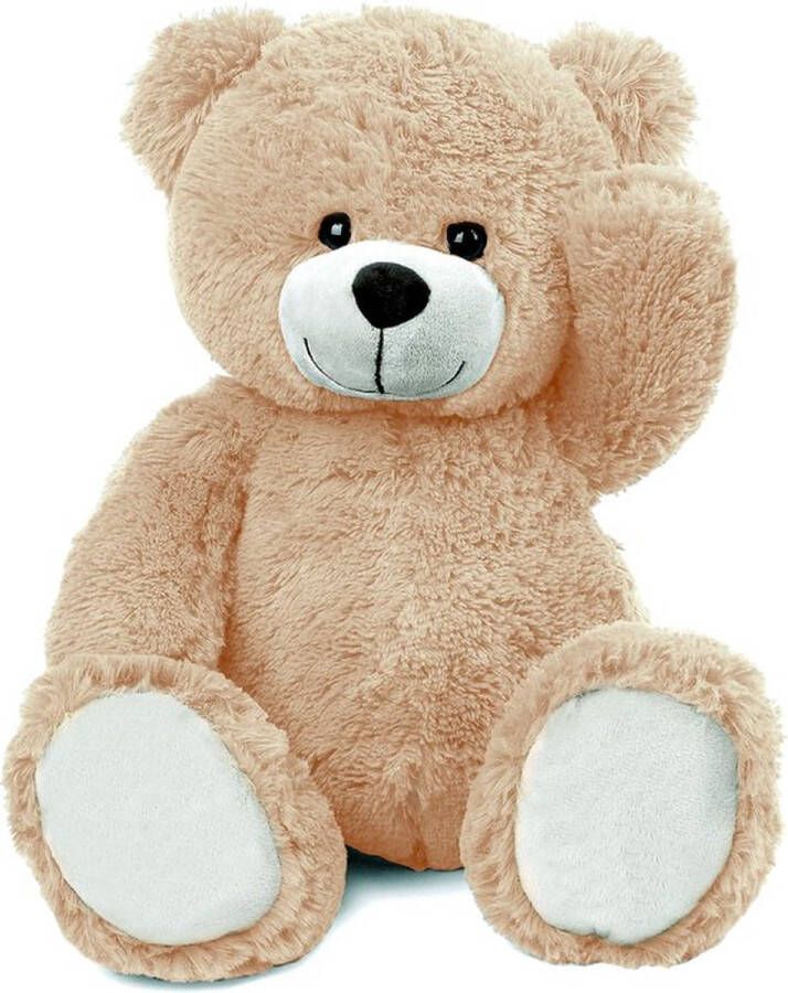 Topknuffels Teddybeer Beau Pluche Knuffel (Bruin) 40 cm [Bear Beer Beren Plush Toys Knuffeldier Knuffelpop Speelgoed voor kinderen jongens meisjes Extra grote groot XL knuffelbeer voor jong en oud]