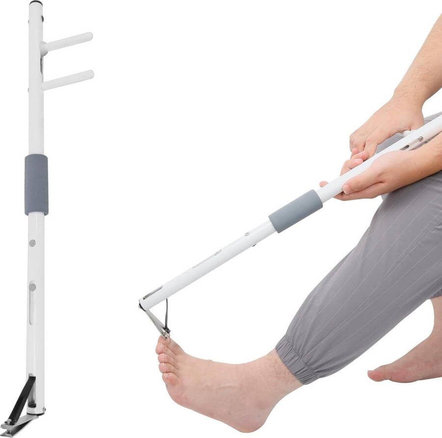 Teennagelknipper met lange steel brede opening tondeuse aluminium as gemakkelijk bereik teennagels gereedschap XXS 40CM 15.7 inch