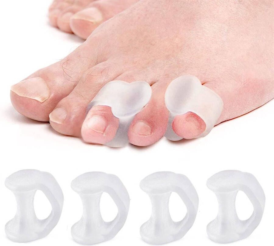 Teenspreider kleine teen Tenenspreiders Teenspreider siliconen Teencorrector Must have!