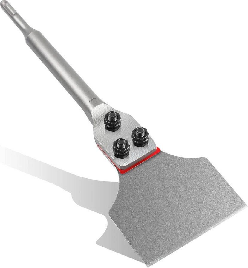 Tegelbeitel SDS-Plus spatelbeitel platte beitel tegelverwijderaar 300 mm x 75 mm