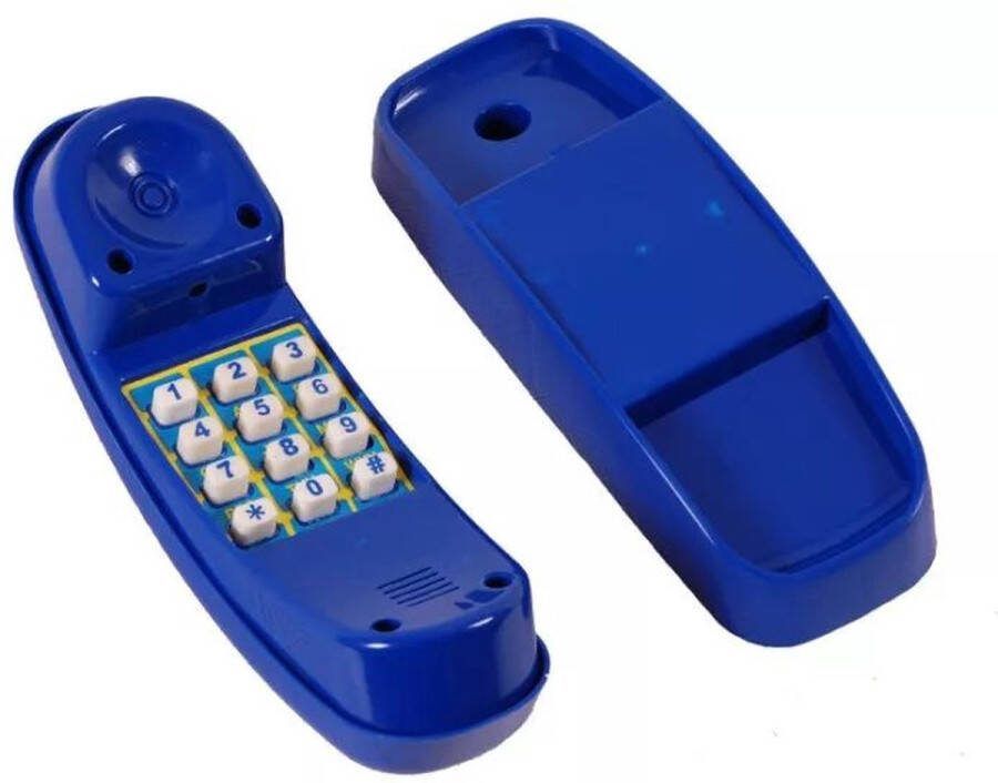 Telefoon voor aan Speeltoestel Blauw Speeltoestelaccessoire
