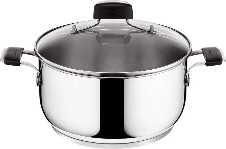 Tempra roestvrij staal steelpan 26 cm diameter LAGTEIF26