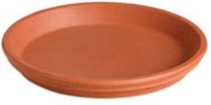 Terracotta Schotel 25cm Voor Roodsteen Terracotta Bloempot